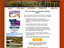 Tablet Screenshot of cowboyup.com.au